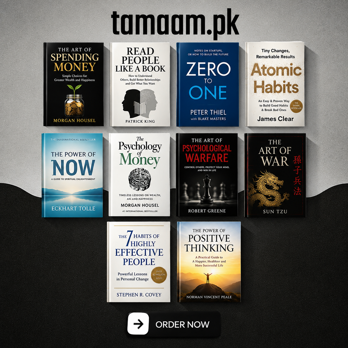 Self-Help & Personal Growth Book Set (10 Books)