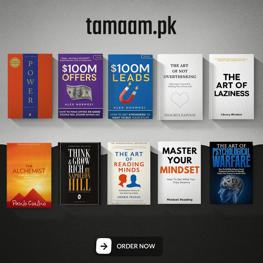 Success & Mindset Mastery Book Set – Business, Psychology, and Personal Growth Collection (10 Books)